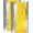 Grey and Yellow Abstract, variant on Gold Eucalyptus Leaf Hand Towel Set,Green Leaf Hand Towels for Bathroom 2 Pack Soft Absorbent Decorative Dish Towel for Kitchen Sports Gym Yoga Home Decor 14 x 28 in