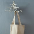thumbnail image 3 of Creative Co-Op Antique Decorative Cast Iron Multi Hook Wall Hanger With 15 Hooks Distressed White, 3 of 5