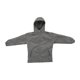 thumbnail image 4 of Chaqueta con capucha 1/6 Ropa Moda Cosplay Elegante Casual Mini Abrigo de manga larga gris claro, 4 of 9