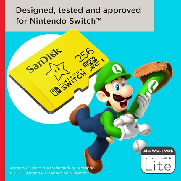 SanDisk® microSDXC™ card for Nintendo Switch™, 256GB