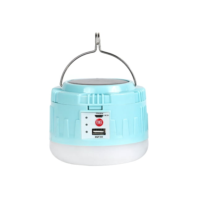 Lámpara Solar Para Acampar 4 Modos De Iluminación Luz De Tienda Recargable Luz Led Portátil De Mano Con Gancho Para Acampar Al Aire Libre Senderismo Kearding HA013058-00
