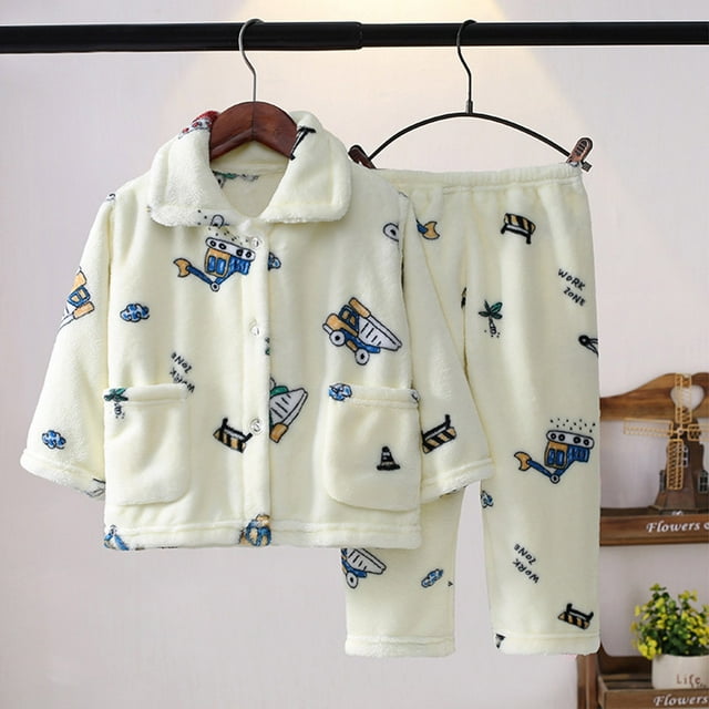 iTNHFP Pyjamas d'Été Enfants et Garçons Ensemble de Pyjama 2 Pcs Doux