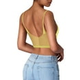 thumbnail image 5 of Sngxgn Women's Comfort-Strap Wireless, Full-Coverage Bra(Yellow,M), 5 of 5
