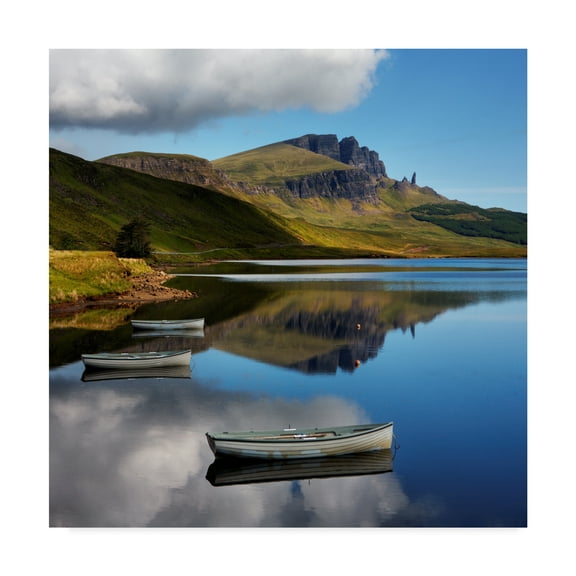 Trademark Fine Art 'Scotland 3' Canvas Art by Maciej Duczynski