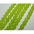 thumbnail image 2 of K-KED 6/8/10/12mm Natural Green Peridot Gemstone Round Loose Beads 15"AAA-12 mm, 2 of 7