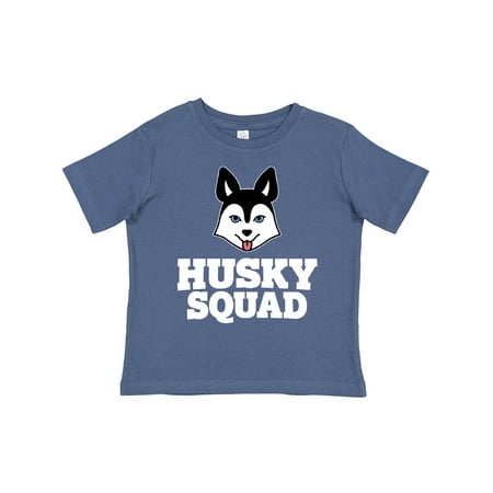 

Inktastic Dog Husky Squad Gift Toddler Boy or Toddler Girl T-Shirt