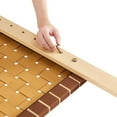 thumbnail image 6 of Headboard, Twin Size, Brown Natural, Vegan Leather, Bedroom, Modern Contemporary HB36749, 6 of 9