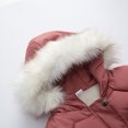 thumbnail image 3 of Odeerbi Baby Boys Girls Coats Winter Outerwear Jackets Children Kids Jacket Zip Thick Warm Snow Hoodie Outwear, 3 of 8