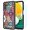 Colorful Mandala, variant on Case for Samsung Galaxy A13 5G,Galaxy A13 5G Design Cute Case,Shockproof Dual Layer Armor Protective Boys Men Girls Women Floral Flower Bumper Phone Case Cover (6.5",2022)[Black-Clear]