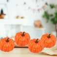 thumbnail image 5 of Cheapark Simulated Pumpkin Set 3-Piece 5inch Thanksgiving Photo Props For Home Garden Autumn Harvest Festival Decor, 5 of 6