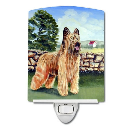 

Caroline s Treasures 7003CNL Briard Ceramic Night Light 6x4x3 multicolor