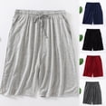 thumbnail image 6 of Mens Pajamas Sleepwear Homewear Shorts Sport Gym Yoga Drawstring Short Pants, 6 of 11