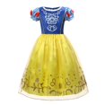 thumbnail image 1 of Vestido de princesa de Disney para niñas, disfraz de Rapunzel, Blancanieves, Cenicienta, fiesta de cumpleaños Fivean unisex, 1 of 2
