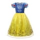 thumbnail image 1 of Vestido de princesa de Disney para niñas, disfraz de Rapunzel, Blancanieves, Cenicienta, fiesta de cumpleaños Fivean unisex, 1 of 2