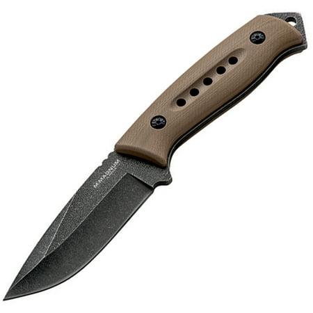 MAGNUM Sierra Foxtrot II Knife, 4.12, Brown Multi-Colored