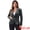 Dark Grey, variant on DARING DIVA Women's Office Coat Solid Shawl Collar Button Velvet Blazer L Dark Yellow