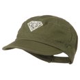 thumbnail image 2 of Diamond Embroidered Enzyme Army Cap - Olive OSFM, 2 of 5