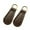 Coffee Copper Hoop, variant on Dualoai 2 Pieces Zipper Pulls Zip Pulls PU Leather Replacement Zipper Heads Pullers for Black