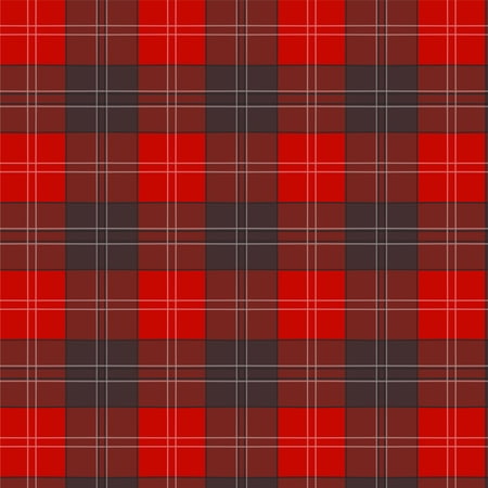 Plaid Red Gray Grey Pattern Premium Roll Gift Wrap Wrapping Paper