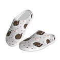 thumbnail image 2 of Wukai Cute Swan Print Women's Indoor Bedroom Slipper Slip On Shoes, Unisex House Shoes with Anti-Skid Sole for Men, Gift for Women Men-35/36, 2 of 7
