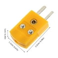 thumbnail image 2 of unbranded 5Jgo Adaptadores Tipo Amarillo Para Termómetros Con Fácil Instalación, 2 of 8