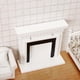 thumbnail image 5 of 1:12 casa de miniatura muebles habitación Mini chimenea de accesorios Decoración CUTICAT Chimenea de casa de muñecas, 5 of 7