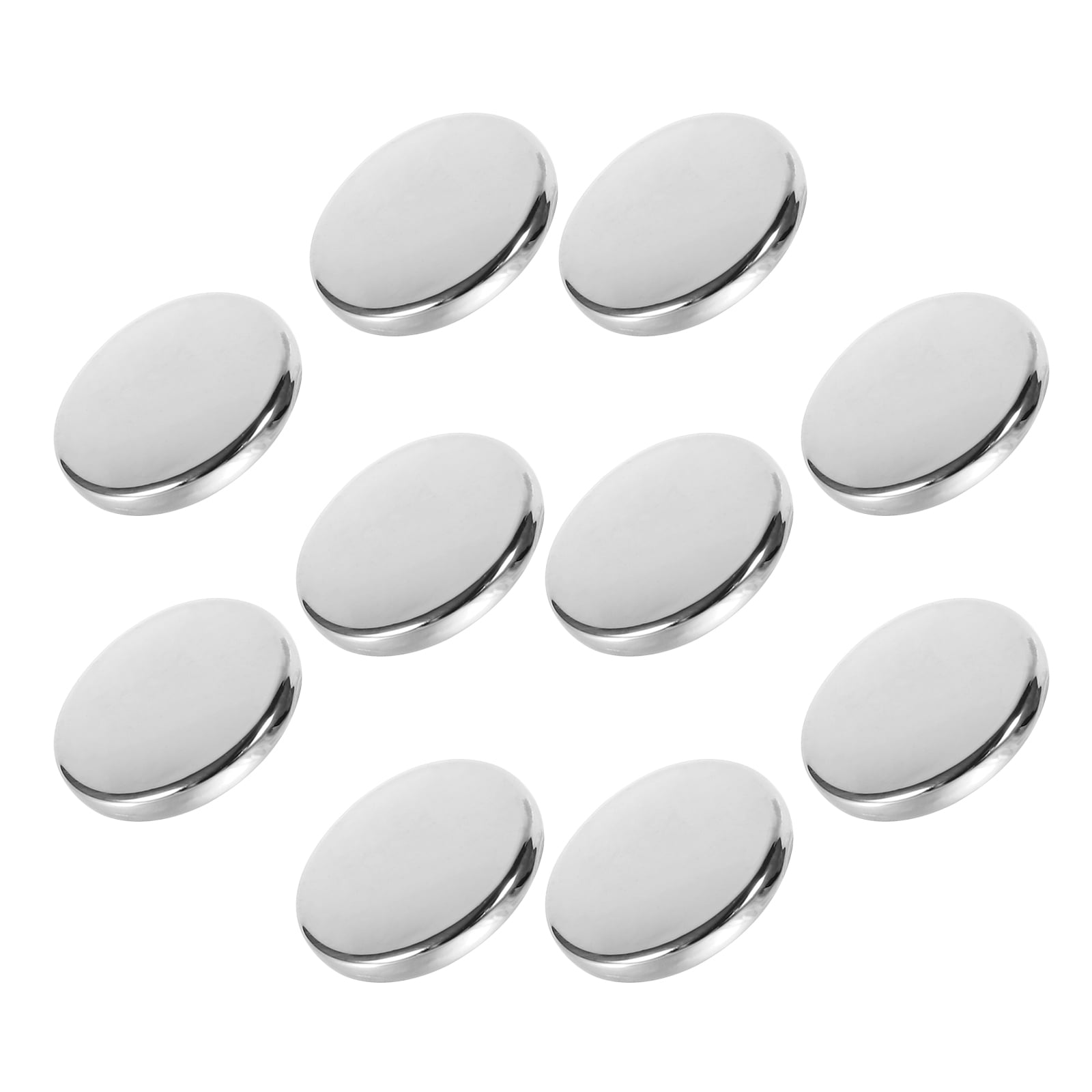 10 Pcs Alloy Fasteners Durable Clothes Buttons Multipurpose Sewing Buttons