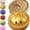 Gold, variant on Glitter Dumpling Squishy with Box, Glitter Squishy Dumplings Squeeze for Stress Relief