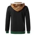 thumbnail image 2 of Chandail de Noël pour Hommes Imprimé Élan Faon à Capuche Manches Longues Mode Décontractée, 2 of 6