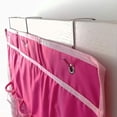 thumbnail image 5 of Organizador de almacenamiento de juguetes para colgar sobre la puerta con 24 bolsillos transparentes, muñecas Barbie y más almacenamiento para coleccionables (rosa), 5 of 5