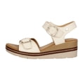 thumbnail image 2 of Sandalias con plataforma Exterior Piel vegana Color Beige Para Mujer De RBCOLLECTION, 2 of 3