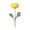 Yellow, variant on Dvumao Home Decor, Artificial Ranunculus Flower Stems 8 Colors Realistic Fake Peony Bouquet For Home Wedding Party Table Centerpiece Vase Decor, Women Gifts