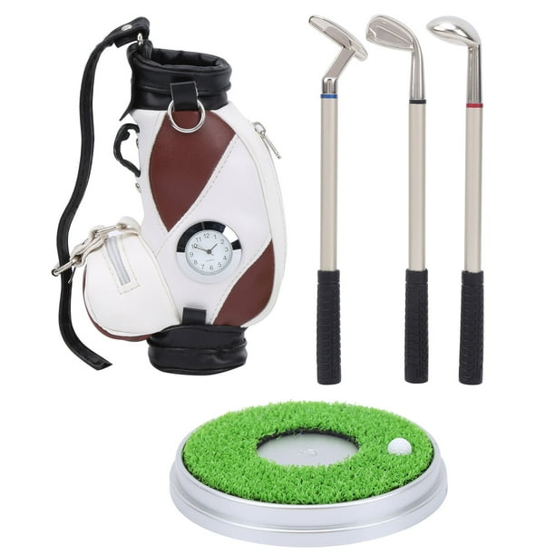 Keenso Ensemble de Golf de Bureau, Mini-Jeux de Bureau - Ensemble de Jouets  pour Stylo de Golf de Bureau Kit de Golf de Bureau Kit Vert Le Golf :  : Jeux et