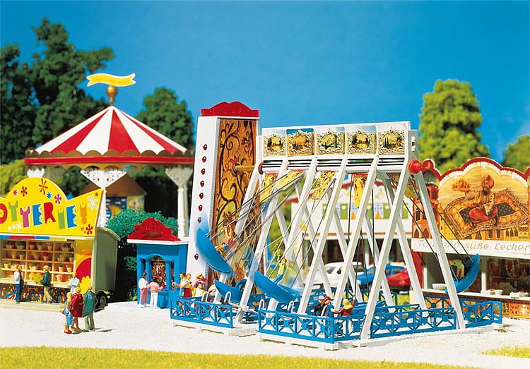 Faller HO Scale Building/Structure Kit Swingboats Carnival Amusement