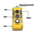thumbnail image 4 of Rainproof Electric Hoist Crane Pushbutton Switches COP Industrial Up Down Driving Switch Control 4 Button --WHBYV, 4 of 4