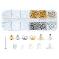 thumbnail image 1 of Pendientes Nkwuire, 600 unidades, 12 estilos, para pendientes con caja de almacenamiento, 1 of 7