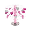 Baby Shower Cascade Pink Hearts Centerpiece (Each) - Party Supplies