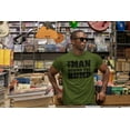 thumbnail image 2 of Old Glory Mens Father's Day The Man Behind the Bump Short Sleeve Graphic T Shirt, 2 of 6