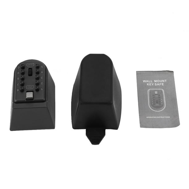Con Caja De Llave De Seguridad Con Cubierta A Prueba De Polvo, Caja De Llave Negra, Para Oficina De Almacén De Empresa Doméstica