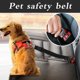 thumbnail image 5 of BRILLAR Cinturón de seguridad universal ajustable para perros, Ripstop negro, paquete de 2, 5 of 5