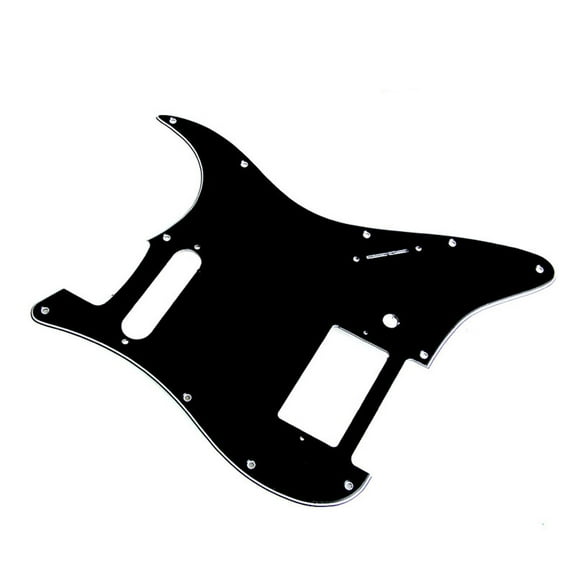 3 Ply Black Guitar Pickguard For HS Single Humbucker