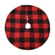 thumbnail image 2 of Skirt de Árbol Navideño, Plaid de Lana, Base de Árbol de Navidad, Decoración de Fiesta, Arrangement de Navidad, Skirt de Árbol Mini, Plaid de Lana, Base de Árbol de Navidad, Decoración de Fiesta,, 2 of 6
