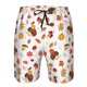 thumbnail image 3 of Balery Autumn Maple Leaf with Hedgehog Traje de Baño Estilo Hawaiano para Hombre, Shorts de Secado Rápido con Bolsillos-Medium, 3 of 6