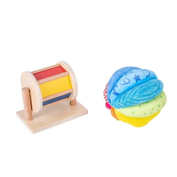 Juego Adena Montessori Mirror Peekaboo Knob Puzzle