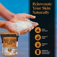 thumbnail image 4 of Aromasong Raw Dead Sea Bath Salt 2.43 lb pack – Minimally Cleaned, Mineral-Rich with Dead Sea Mud, 100% Pure Natural Soaking Salts, 4 of 7