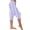 Blue, variant on Women's Loose Fit Yoga Capris with Pockets for Workout and Casual Wear