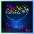 thumbnail image 2 of Shinelab Ramen Bowl Neon Sign, Japan Ramen Wall Art Light, Japanese Restaurant Wall Decor 01343, 2 of 4