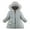 Light Blue79, variant on Darzheoy Girl Winter Coats Heavyweight Hooded Puffer Jacket Kid Parka Fleece Snow Outwear