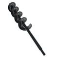 thumbnail image 3 of Handdo 3 x 24 Inch Auger Drill Bit Auger Spiral Drill Bit Ground Auger Drill Bit for 3/8 inch Hex Drive Drill, 3 of 5