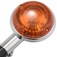 thumbnail image 6 of Motorcycle Amber Round Turn Signals Lights Blinker Indicator Lens for Road Star Virago V Star 85-99 2 Pack, 6 of 8